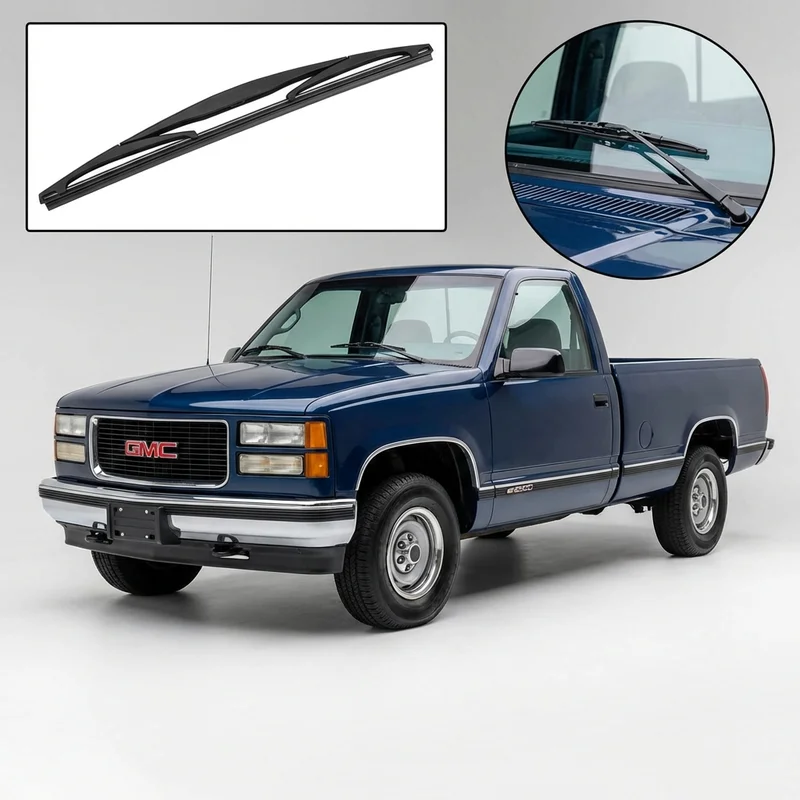 Passenger Side Wiper Blade for GMC K25/K2500 Pickup (1967 - 1974) - 1